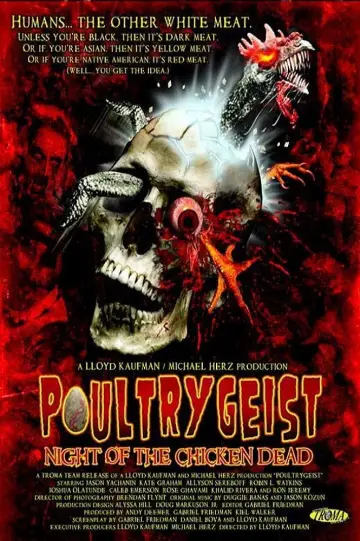 Poster to the movie "Poultrygeist: Night of the Chicken Dead" #1084686