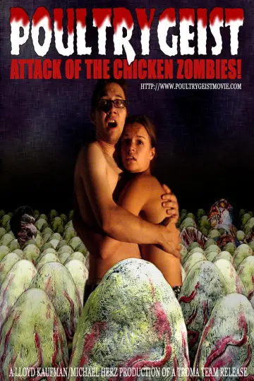 Poster to the movie "Poultrygeist: Night of the Chicken Dead" #1084690