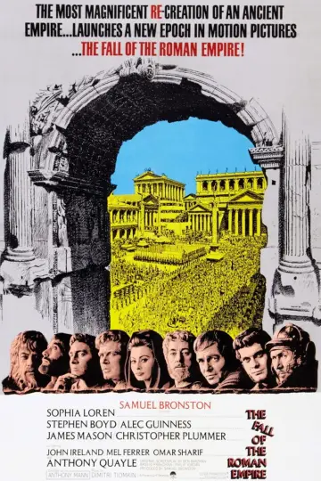 Poster to the movie "The Fall of the Roman Empire" #1007804
