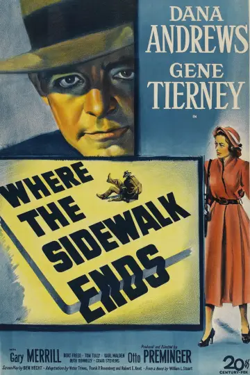 Poster to the movie "Where the Sidewalk Ends" #1041733