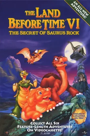 Poster to the movie "The Land Before Time VI: The Secret of Saurus Rock" #1006567