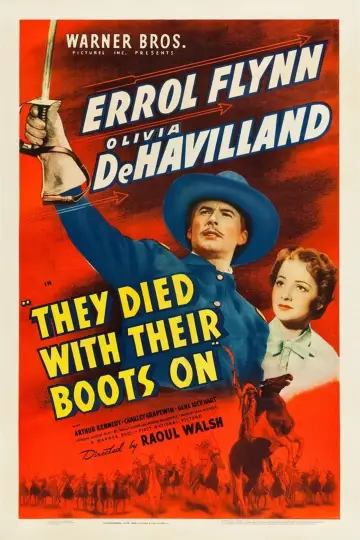 Poster to the movie "They Died with Their Boots On" #1043927