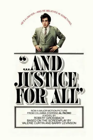 Poster to the movie "...And Justice for All" #850929