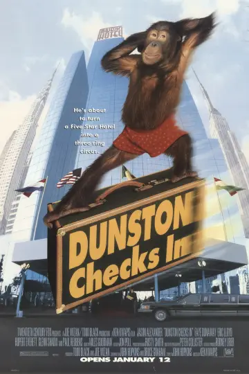 Poster to the movie "Dunston Checks In" #1071672