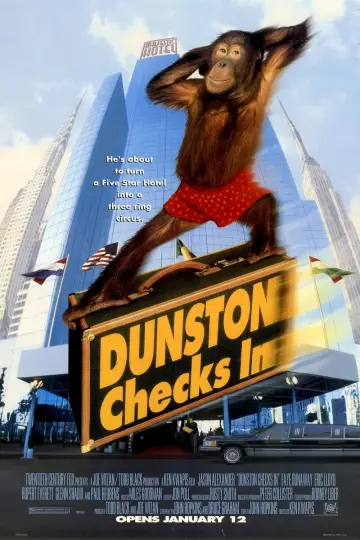 Poster to the movie "Dunston Checks In" #1071677