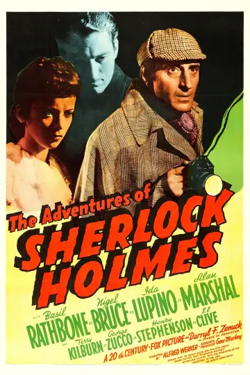 Poster to the movie "The Adventures of Sherlock Holmes" #1062334