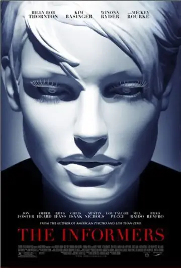 Poster to the movie "The Informers" #147010