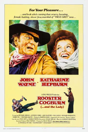 Poster to the movie "Rooster Cogburn" #1056339