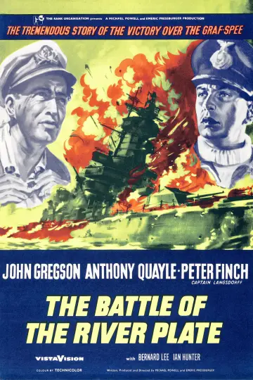 Poster to the movie "The Battle of the River Plate" #1068407
