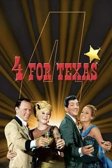 Poster to the movie "4 for Texas" #1065454