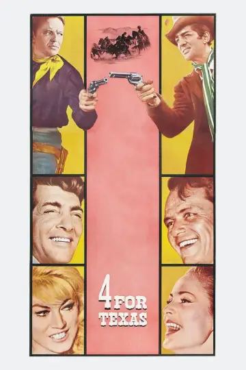 Poster to the movie "4 for Texas" #1065455