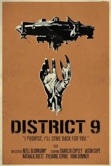 Poster to the movie "District 9" #840445