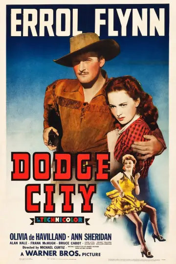 Poster to the movie "Dodge City" #1065446