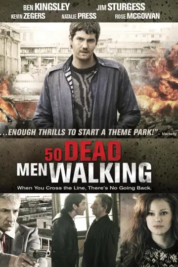 Poster to the movie "Fifty Dead Men Walking" #1571557