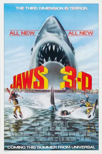 Poster to the movie "Jaws 3-D" #1645414