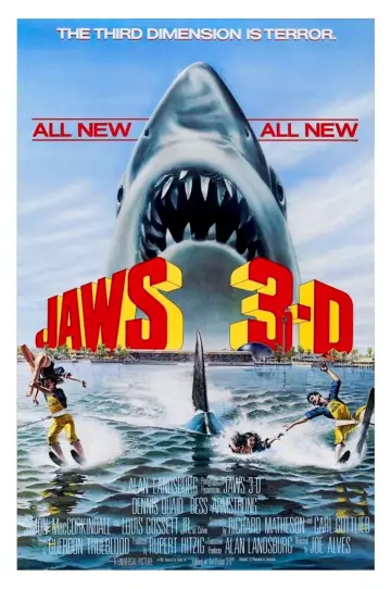 Poster to the movie "Jaws 3-D" #699304