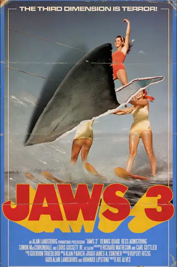 Poster to the movie "Jaws 3-D" #699308