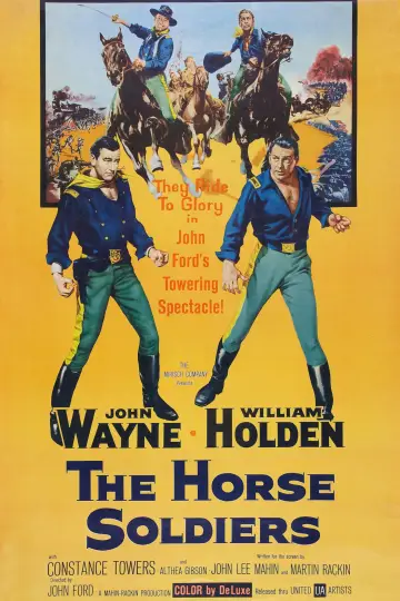 Poster to the movie "The Horse Soldiers" #939807