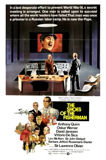 Poster to the movie "The Shoes of the Fisherman" #1066240