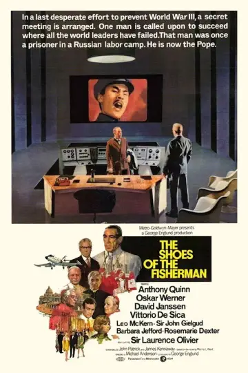 Poster to the movie "The Shoes of the Fisherman" #1066241