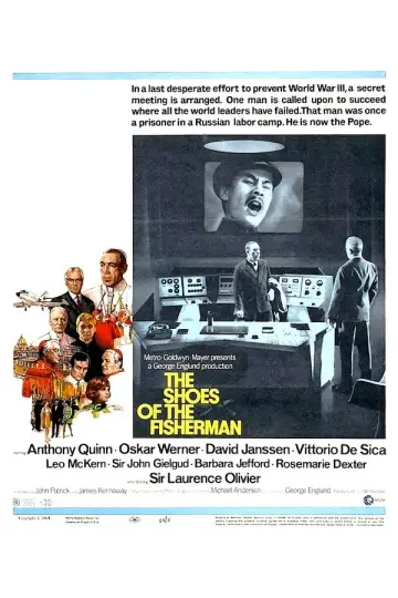 Poster to the movie "The Shoes of the Fisherman" #1066242