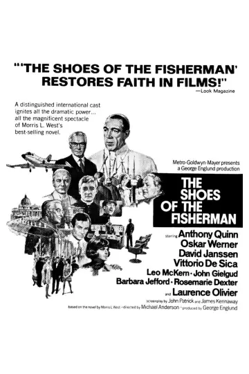 Poster to the movie "The Shoes of the Fisherman" #1066244