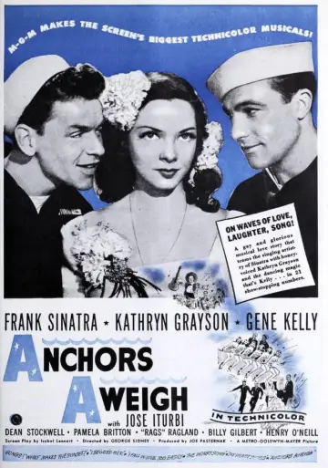 Poster to the movie "Anchors Aweigh" #1065175