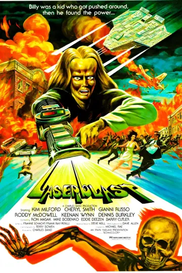 Poster to the movie "Laserblast" #1107726