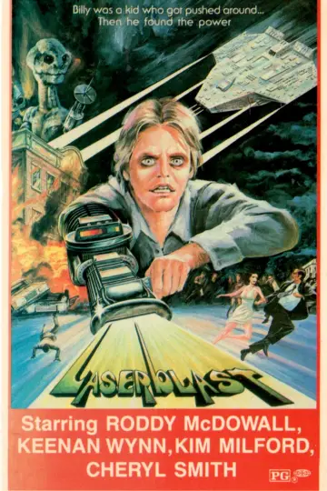 Poster to the movie "Laserblast" #1107728