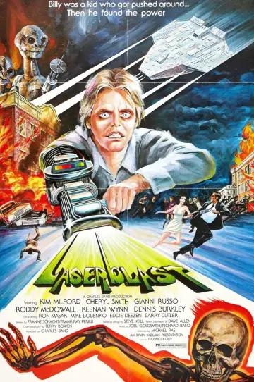 Poster to the movie "Laserblast" #1107729