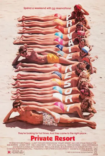 Poster to the movie "Private Resort" #965380