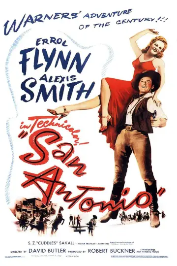 Poster to the movie "San Antonio" #1129642