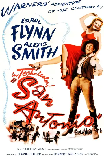 Poster to the movie "San Antonio" #1129643