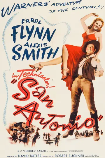 Poster to the movie "San Antonio" #1129645