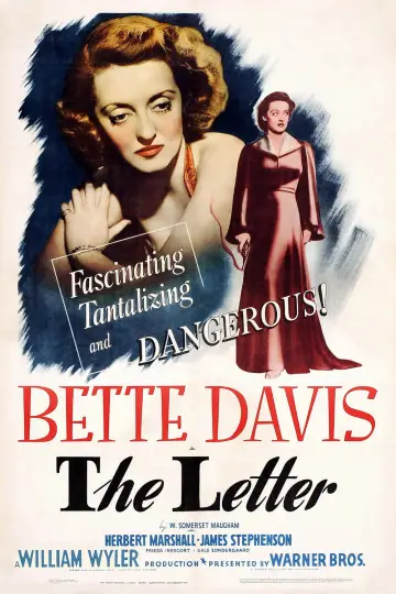 Poster to the movie "The Letter" #1097478