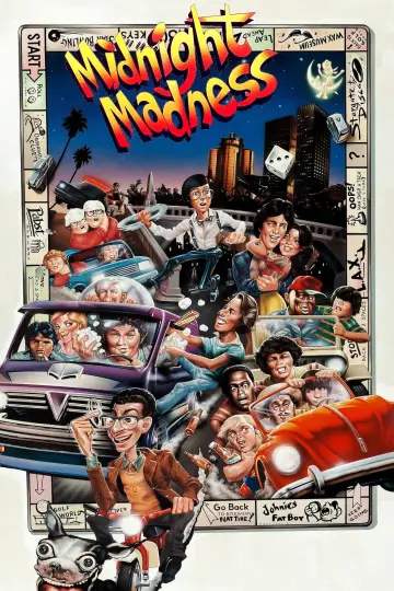 Poster to the movie "Midnight Madness" #1100692