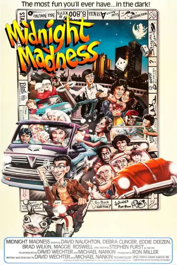 Poster to the movie "Midnight Madness" #1100693