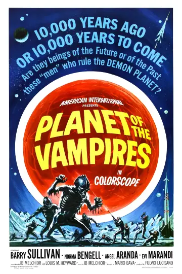 Poster to the movie "Planet of the Vampires" #1020049