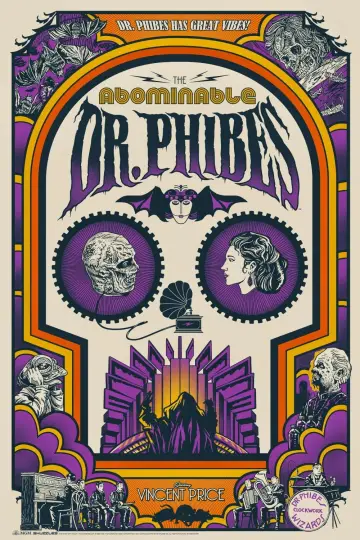 Poster to the movie "The Abominable Dr. Phibes" #1048461