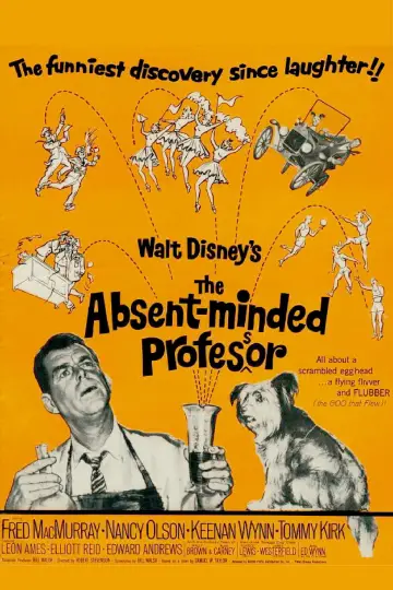 Poster to the movie "The Absent-Minded Professor" #1013193