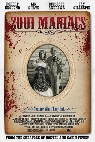 Poster to the movie "2001 Maniacs" #884144