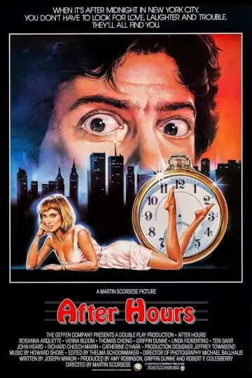 Poster to the movie "After Hours" #107845