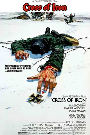 Poster to the movie "Cross of Iron" #1209574