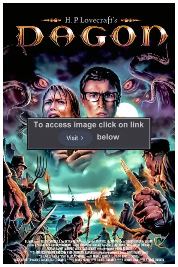 Poster to the movie "Dagon" #1202817