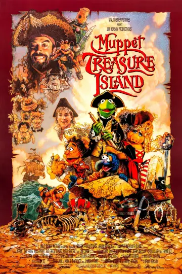 Poster to the movie "Muppet Treasure Island" #674471