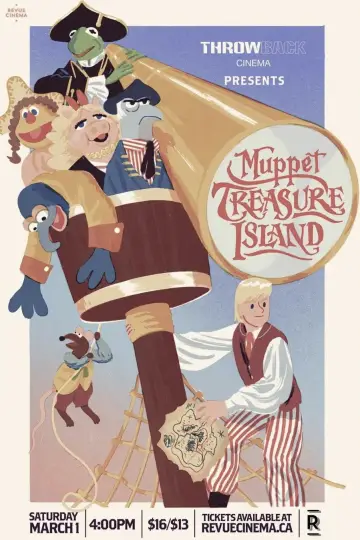 Poster to the movie "Muppet Treasure Island" #935074