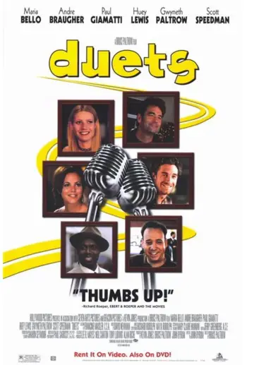 Poster to the movie "Duets" #1105266