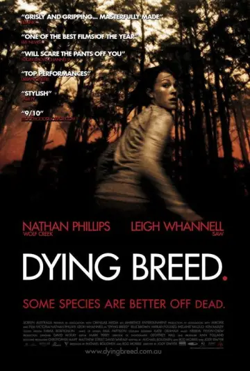 Poster to the movie "Dying Breed" #1124951