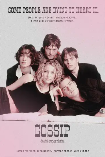 Poster to the movie "Gossip" #902464
