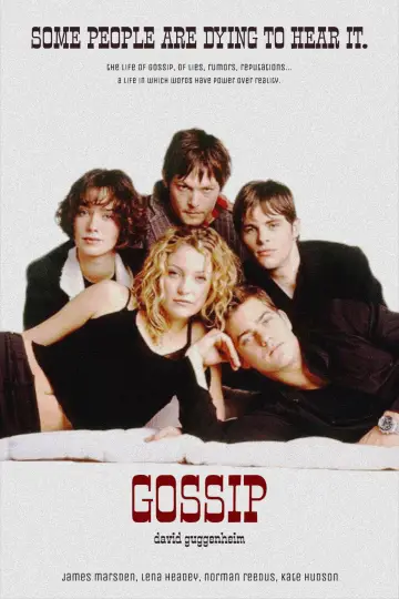Poster to the movie "Gossip" #902465